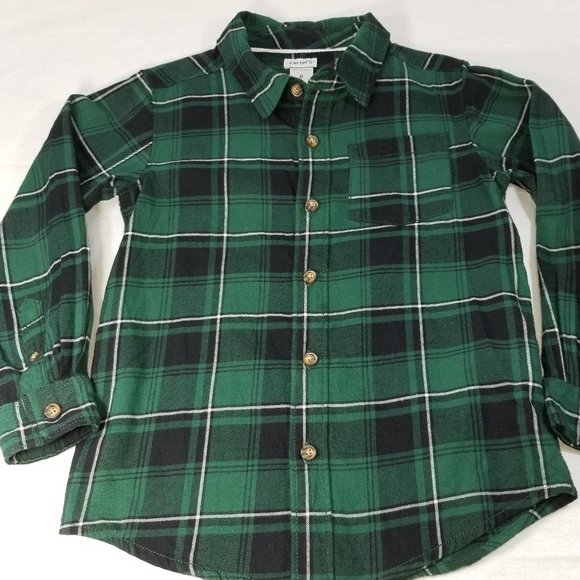 Carter's Other - CARTER'S Button Front Shirt Boys Clothes Cotton